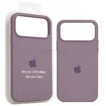 قاب سیلیکونی اپل مدل Silicon IPHONE 17 ProMax یاسی