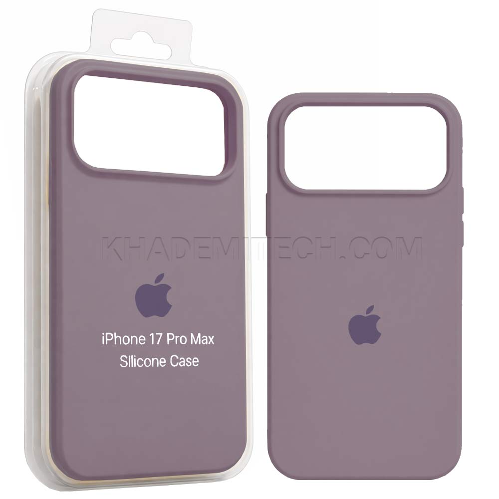 قاب سیلیکونی اپل مدل Silicon IPHONE 17 ProMax یاسی