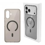 قاب آیفون مدل Iphone 17 Mag Safe شفاف مشکی