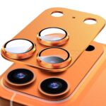 محافظ لنز فول آیفون مدل IPHONE 17 Pro نارنجی - تصویر 2