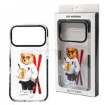 قاب آنتی شوک اپل تدی مدل Teddy IPHONE 17Pro شفاف