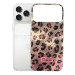 قاب اپل مدل LEOPARD IPHONE 17 PRO Max طرح پلنگی نقره ای - تصویر 3