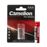 باطری آلکالاین نیم قلم 2 کارتی کملیون مدل CAMELION Plus