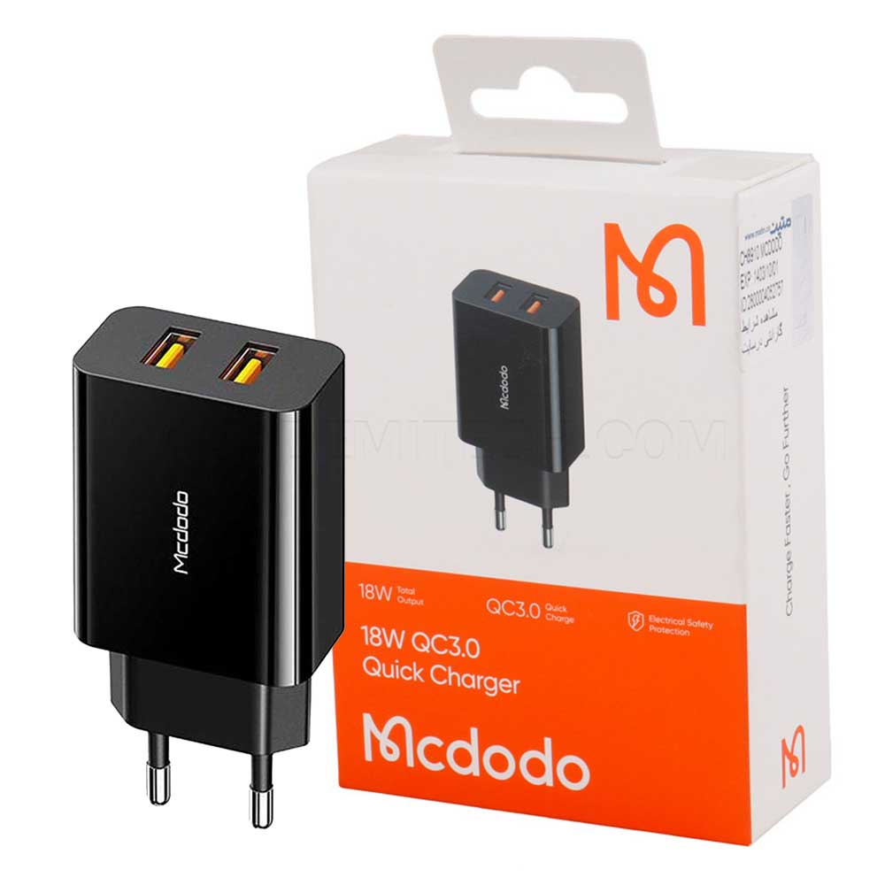 شارژر مکدودو مدل Mcdodo 18W CH8910 QC گارانتی متین