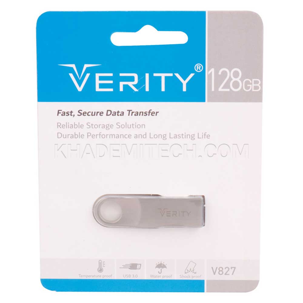 فلش وریتی مدل VERITY V827 USB3.0 128G