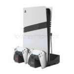 پایه شارژر و فن خنک کننده تسکو مدل TSCO TGS 18 PS5 LOOT RACK - تصویر 3