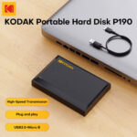 هارد اکسترنال کداک مدل KODAK External Hard Drive P190 500GB - تصویر 3