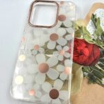 قاب شیائومی مدل XIAOMI REDMI NOTE 15 4G شفاف گلدار - تصویر 2