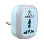 تبدیل سه به دو امگا مدل OMEGA M101 LED آبی - تصویر 2