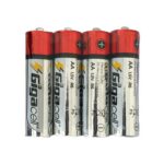 باتری قلمی ساده گیگاسل مدل GIGACELL شرینگ بسته 4 عددی - تصویر 2