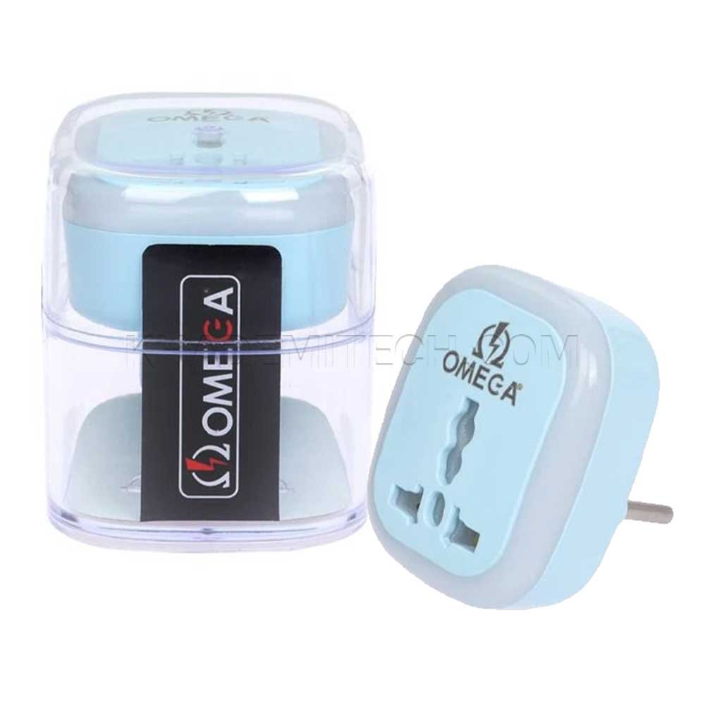 تبدیل سه به دو امگا مدل OMEGA M101 LED آبی