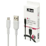 کابل شارژ لایتنینگ کی نت مدل KNET K-CUL02020 طول 2 متر