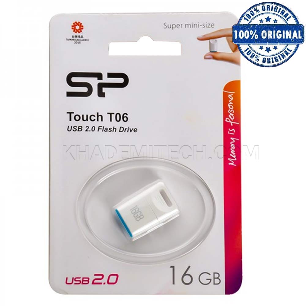 فلش سیلیکون پاور مدل SiliconPower Touch T06 16G گارانتی رها گستر