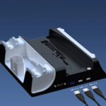 پایه نگهدارنده و شارژر PS5 تسکو مدل TSCO TGS 20 - تصویر 3