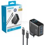 شارژر کامل انکر مدل ANKER B121BKZ1 3 Port 100W PD مشکی