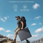 پنل خورشیدی پرتابل انکر مدل ANKER SOLIX AS320011 PS200 Bifacial Portable Solar Panel 200W - تصویر 3