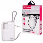 پاوربانک تسکو مدل TSCO TP 2007 20000mAh 22.5W سفید