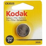 باتری سکه ای  KODAK-CR2025 تک پک - تصویر 2