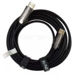 کابل 2.0 HDMI فیبر نوری کی نت پلاس مدل K-NET PLUS AOC KP-CHAOC050 طول 5 متر - تصویر 2