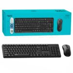 کیبورد و ماوس بی سیم رپو مدل RAPOO X2100 مشکی