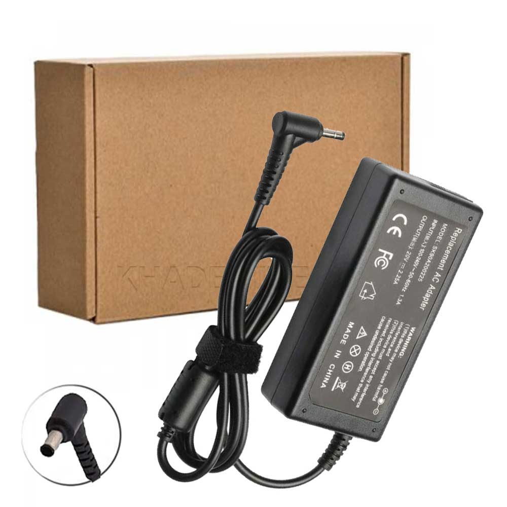 شارژر لپ تاپ لنوو مدل Lenovo 20Volt 25Amper فیش گرد