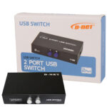 دیتا سوئیچ دستی پرینتر دی نت مدل D-NET 2PORT