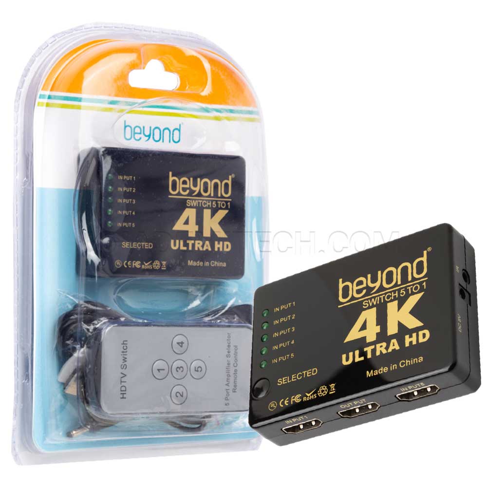 دیتا سوئیچ بیاند مدل BEYOND BA-717 5Port HDMI