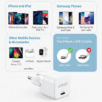 کلگی شارژر انکر مدل ANKER A2149L23 PD 20W سفید - تصویر 2