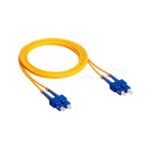 کابل پچکورد داپلکس فیبر نوری مدل NEXANS SC-SC FIBER طول 2 متر