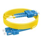 کابل پچکورد داپلکس فیبر نوری مدل NEXANS SC-SC FIBER طول 3 متر