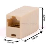 برل کوپلر شبکه دی نت مدل D-net RJ45 CAT5 - تصویر 2