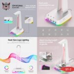 استند هدست اونیکوما مدل ONIKUMA ST-2 سفید - تصویر 2
