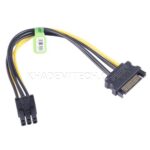کابل برق رویال گرافیک ROYAL 6PIN to SATA - تصویر 2