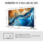 تلویزیون 55 اینچ شیائومی مدل Xiaomi Tv S Mini LED 2025 - تصویر 4
