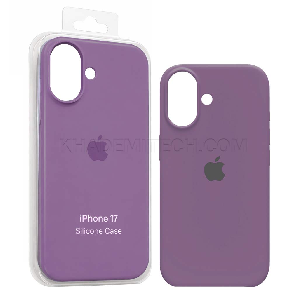 قاب سیلیکونی اپل مدل Silicon IPHONE 17 یاسی