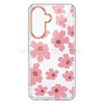 قاب سامسونگ مدل SAMSUNG A17 شفاف گلدار