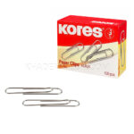 گیره کاغذ 25 میل کورس مدل KORES KCR25 25mm بسته 100 عددی