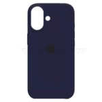 قاب سیلیکونی اپل مدل Silicon IPHONE 17 آبی کاربنی - تصویر 2