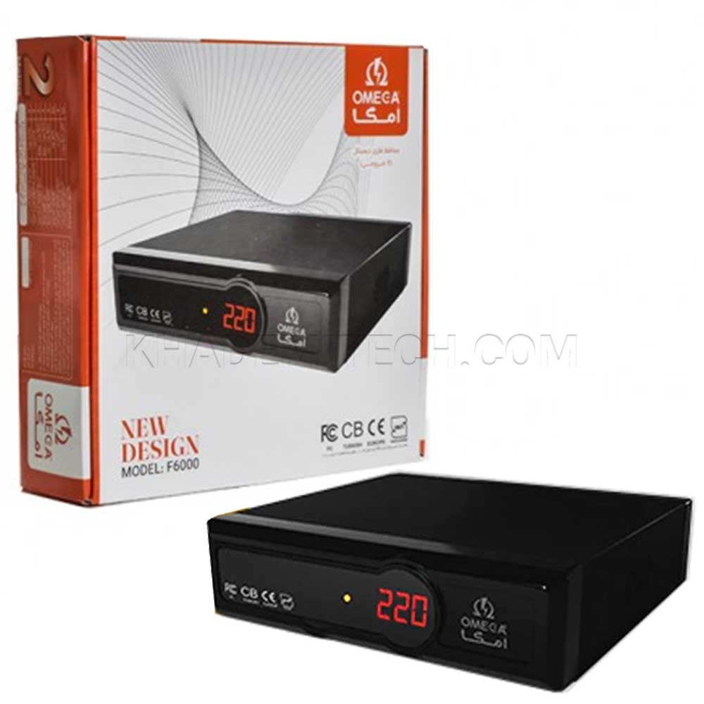 محافظ برق چهار خانه فلزی امگا مدل OMEGA F6000