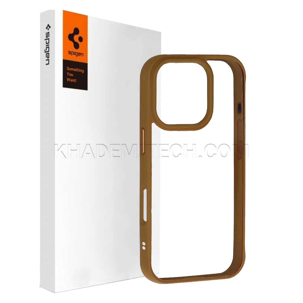 قاب اپل اسپیگن مدل Spigen IPHONE 16 Pro شفاف دیزرت