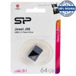 فلش سیلیکون پاور مدل SiliconPower Jewel J08 64G مشکی گارانتی رها گستر