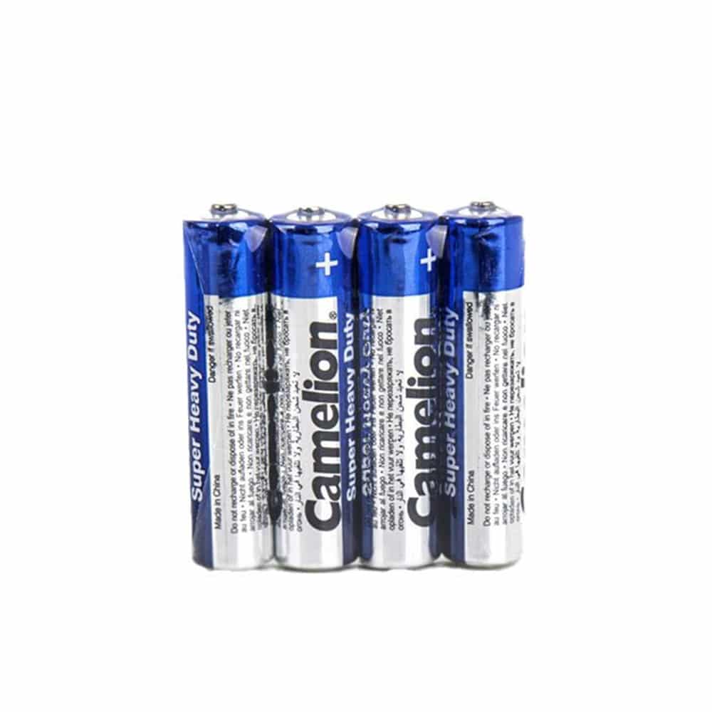 باطری ساده نیم 4 کارتی شیرینگ کملیون مدل CAMELION AAA 1.5V