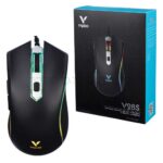 ماوس سیم دار گیمینگ رپو مدل RAPOO V28S مشکی
