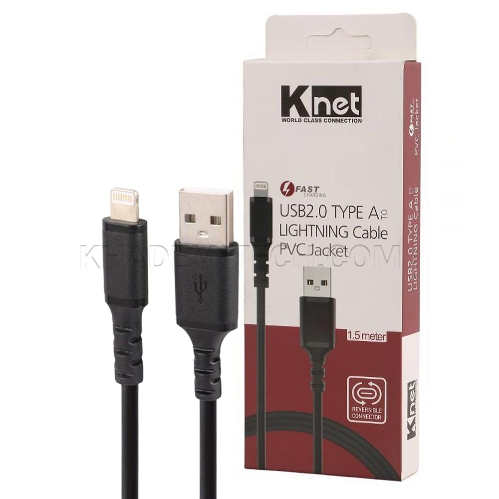 کابل آیفون کنفی کی نت مدل KNET IPHONE 1.5M