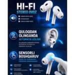 ایرپاد یسیدو مدل YESIDO Pods Pro3 JB29 سفید - تصویر 2
