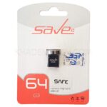 فلش سیویت مدل SAVE IT SAFE 64G گارانتی مادام العمر
