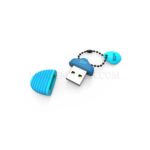 فلش سیلیکون پاور مدل Silicon power Touch T30 USB 2.0 32GB آبی - تصویر 2