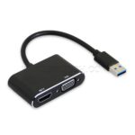 تبدیل USB3.0 به HDMI  کی نت مدل KNET K-COUA30HV 4K - تصویر 2