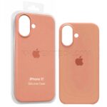 قاب سیلیکونی اپل مدل Silicon IPHONE 17 صورتی