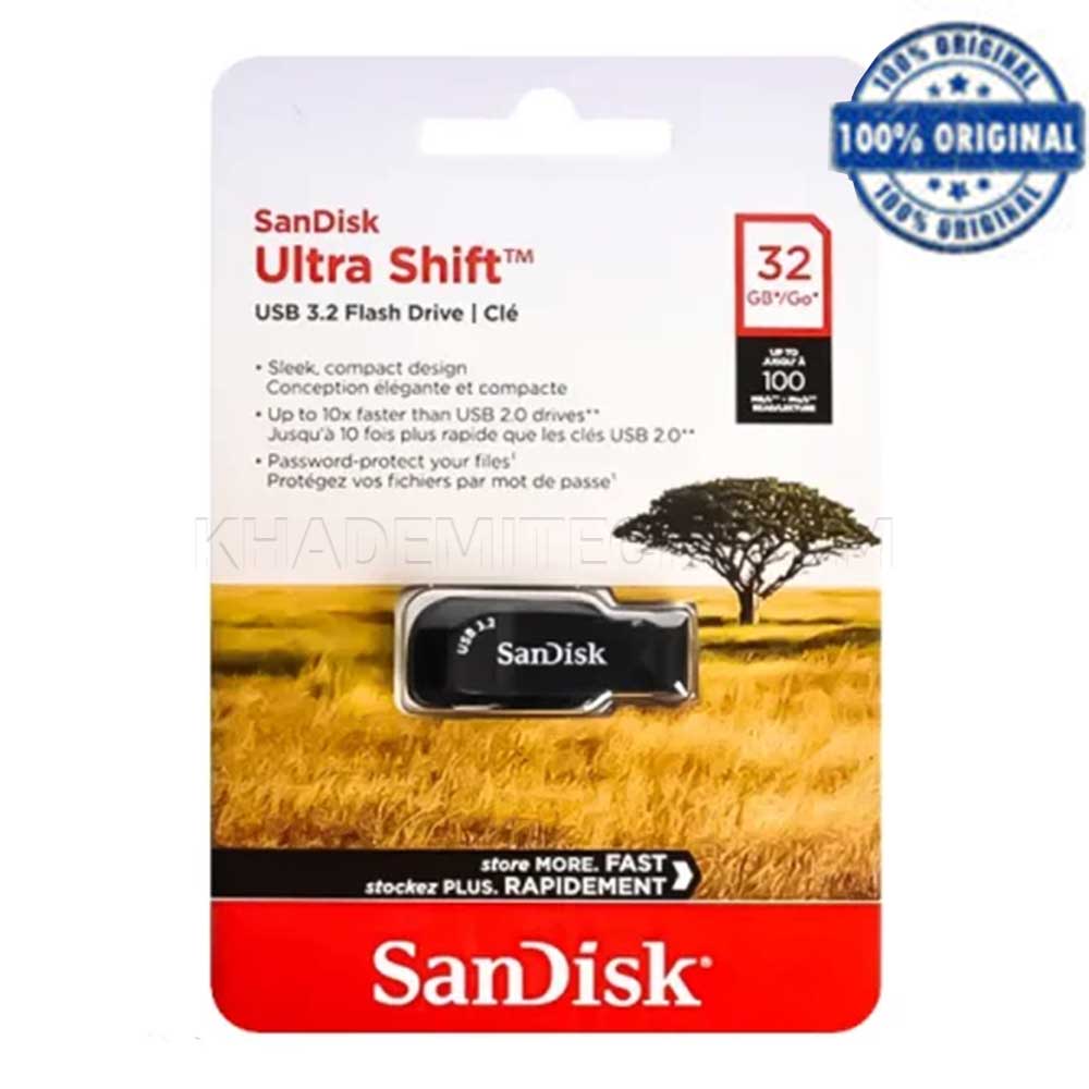 فلش سندیسک SanDisk Ultra Shift USB 3.0 32G